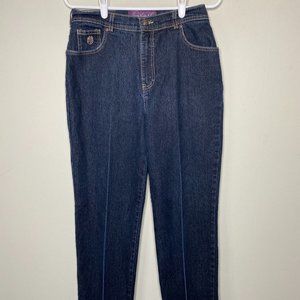 Gloria Vanderbilt Amanda Denim Jeans Women's 12 High Rise Blue Pants Casual